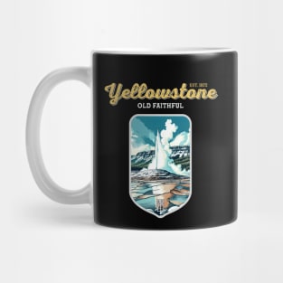 USA - NATIONAL PARK - YELLOWSTONE Old Faithful - 3 Mug